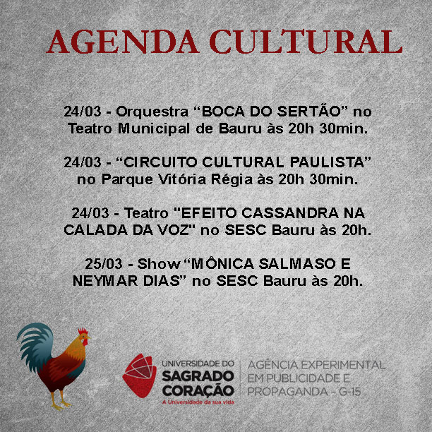 Agenda Cultural 2017